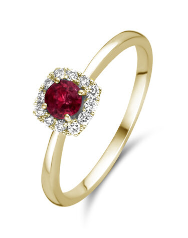 065007RA Gouden ring 18kt