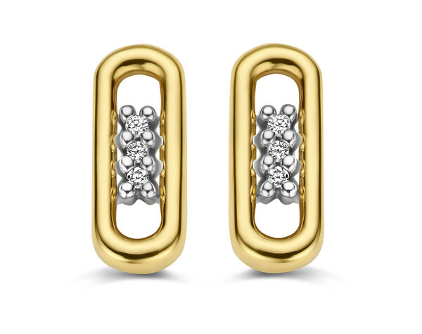 067196A Gouden oorhangers 18kt