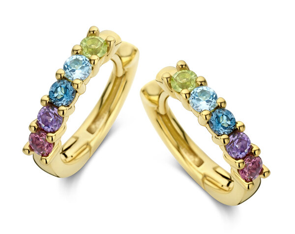 0672915K Gouden oorhangers 18kt