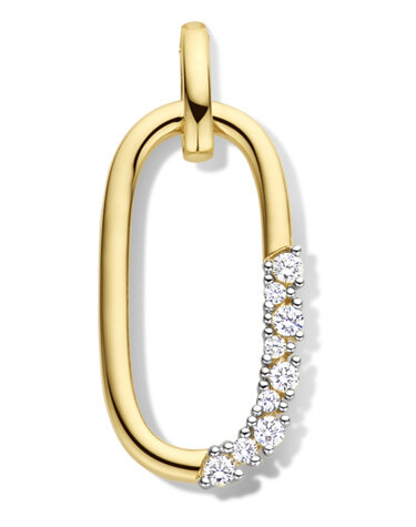 067297A Gouden hanger 18kt