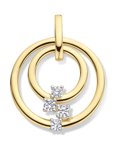 067295A Gouden hanger 18kt