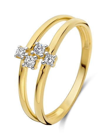 067294A Gouden ring 18kt