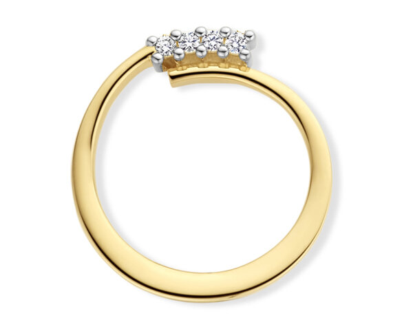 067330A Gouden hanger 18kt