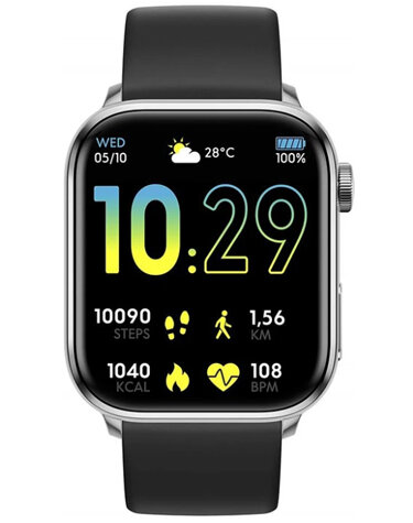 022536 Ice Watch Smart 2.0 Silver Black