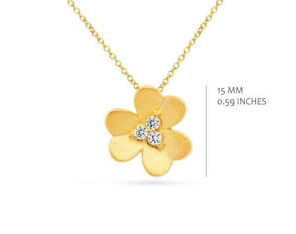 P2348GB Silver Rose juwelen