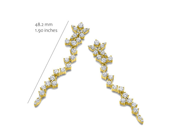 EA2536G-L Silver Rose juwelen