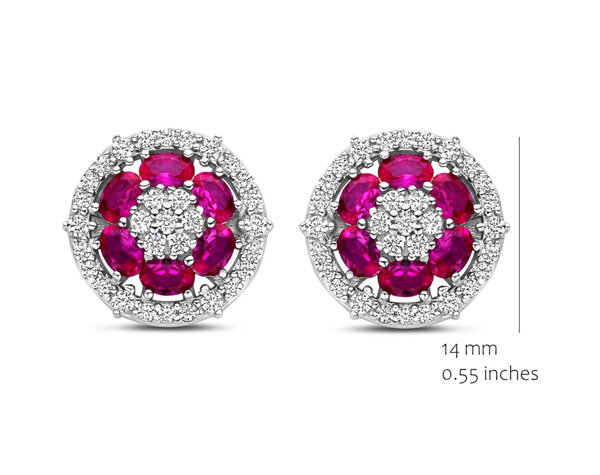 EA2568RU-L Silver Rose juwelen