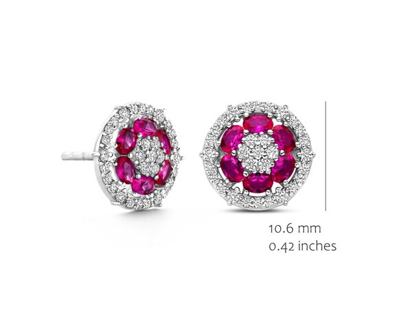 EA2568RU-S Silver Rose juwelen