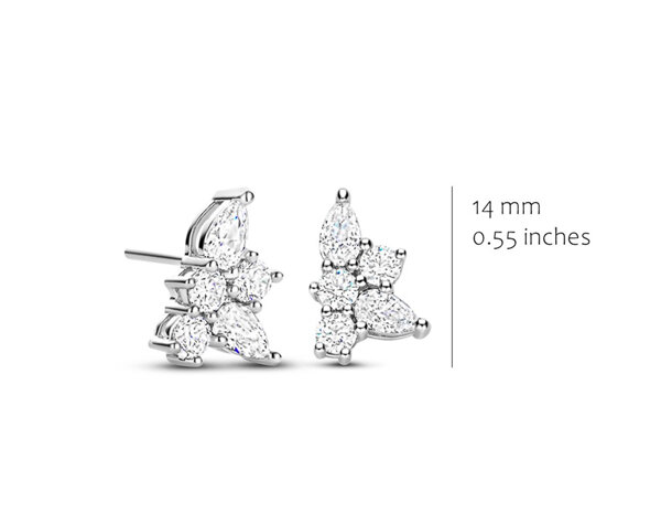 EA2638WZ Silver Rose juwelen