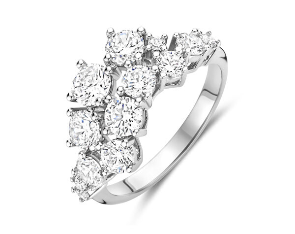 R2638W Silver Rose juwelen