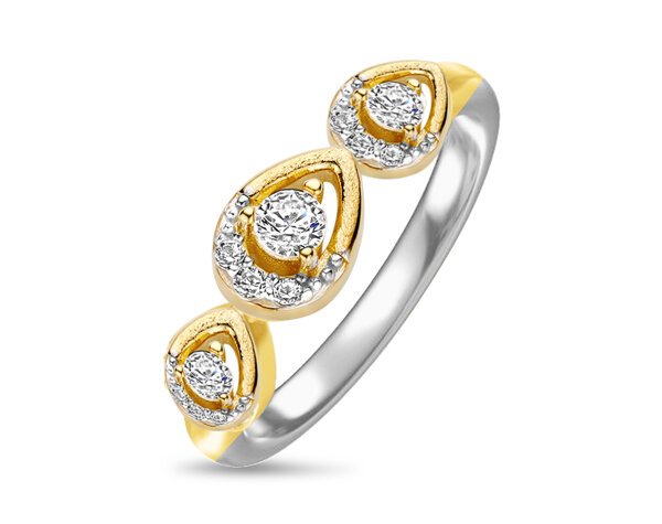 R2587G Silver Rose juwelen