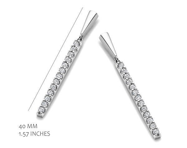 EA2542W Silver Rose juwelen