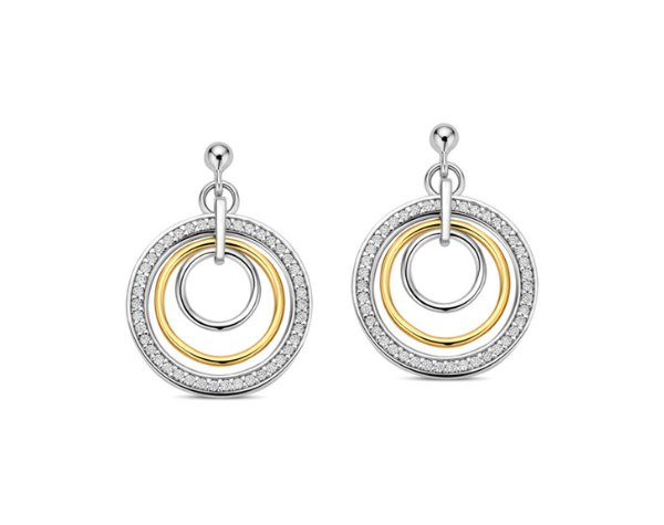 N6D58 Naiomy Silver Zilveren Oorbellen voor Dames