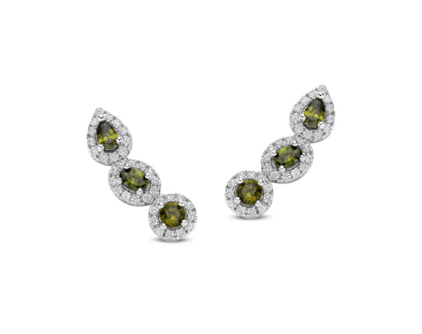 N6E71 Naiomy Silver Zilveren Oorbellen voor Dames