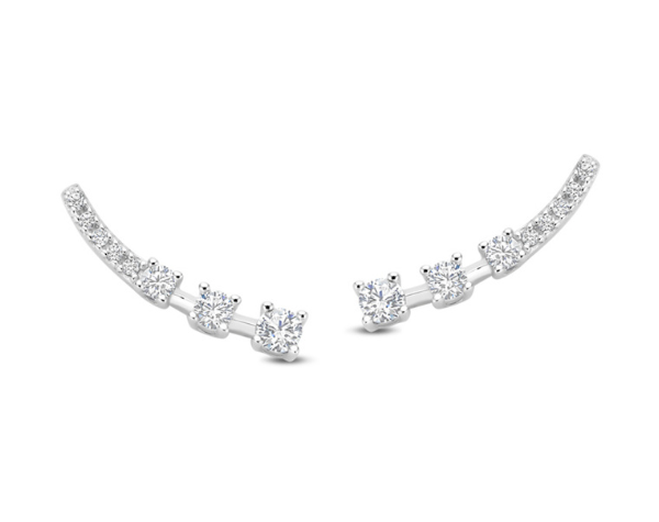 N6F65 Naiomy Silver Zilveren Oorbellen voor Dames