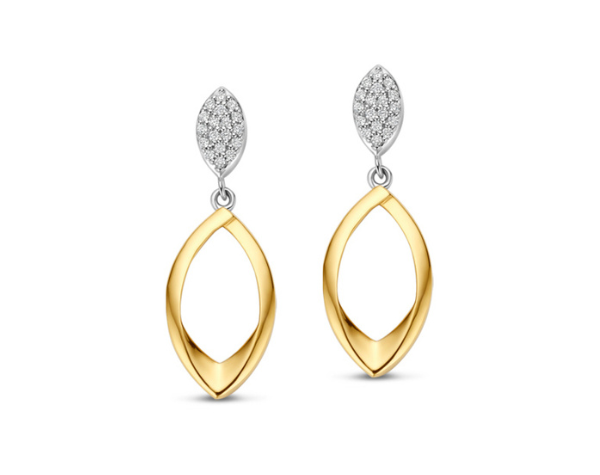 N6G56 Naiomy Silver Zilveren Oorbellen voor Dames