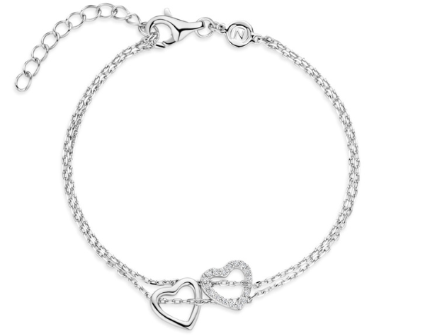 N6H56 Naiomy Silver Zilveren Armband voor Dames