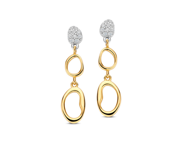 N6I56 Naiomy Silver Zilveren Oorbellen voor Dames