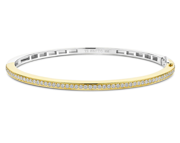 2889ZY Ti Sento Milano Zilveren Armband Dames