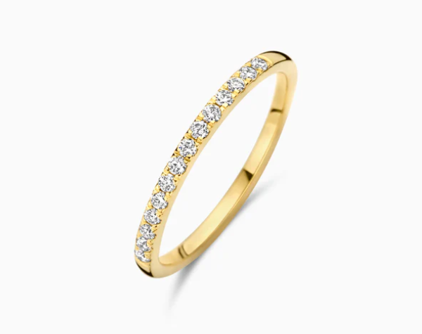 LG1012Y Blush 14kt gouden ring met lab grown diamant