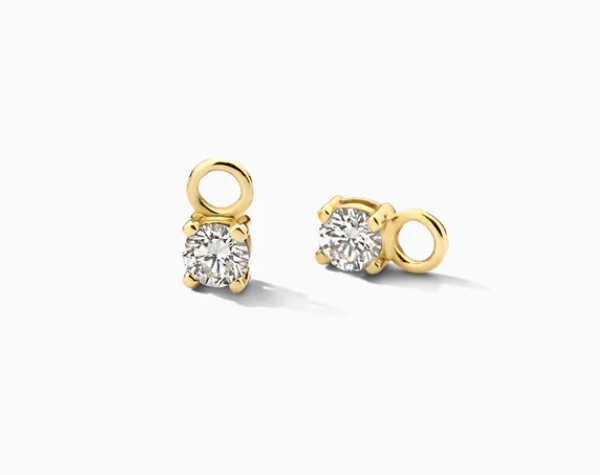 LG9006Y Blush 14kt gouden oorringen Dames