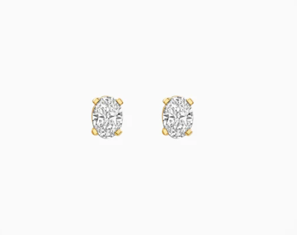 LG7026Y Blush 14kt gouden oorringen Dames