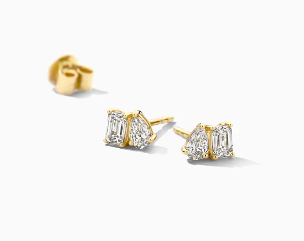 LG7027Y Blush 14kt gouden oorringen Dames