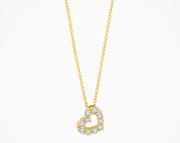 LG3000Y Blush 14kt Gouden Ketting met Hanger