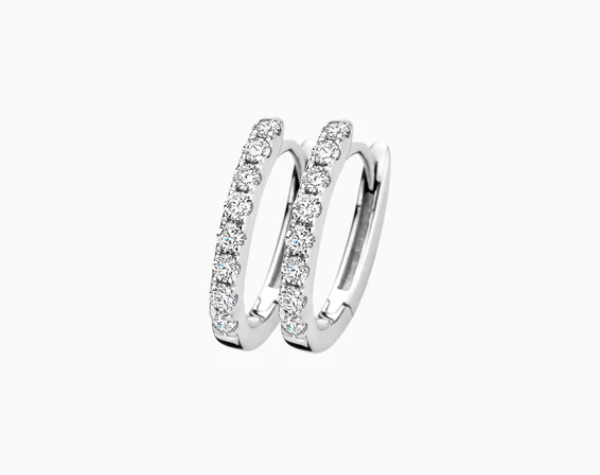 LG7006W Blush 14kt gouden oorringen Dames