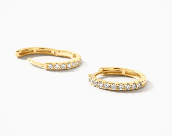 LG7012Y Blush 14kt gouden oorringen Dames