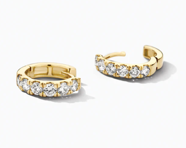 LG7031Y Blush 14kt gouden oorringen Dames