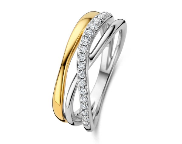 N6P51 Naiomy Silver Zilveren Ring voor Dames