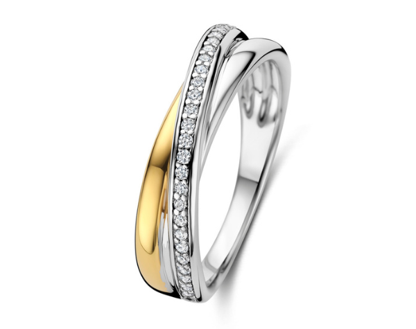 N6P54 Naiomy Silver Zilveren Ring voor Dames