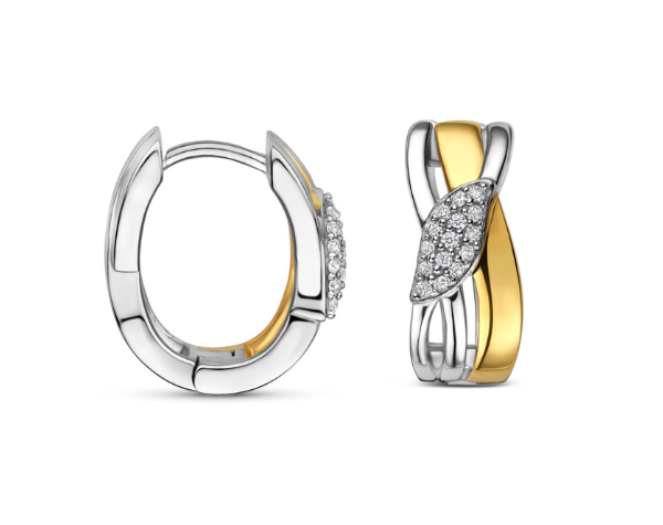 N6P59 Naiomy Silver Zilveren Oorbellen voor Dames