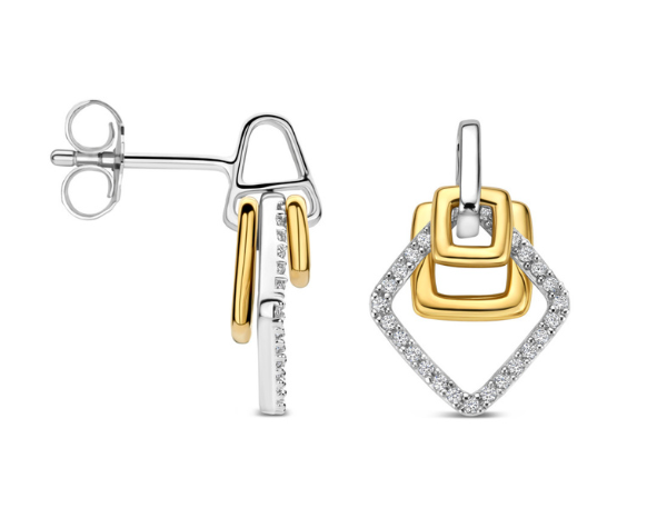 N6P68 Naiomy Silver Zilveren Oorbellen voor Dames