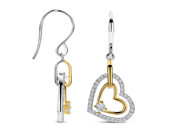 N6P70 Naiomy Silver Zilveren Oorbellen voor Dames