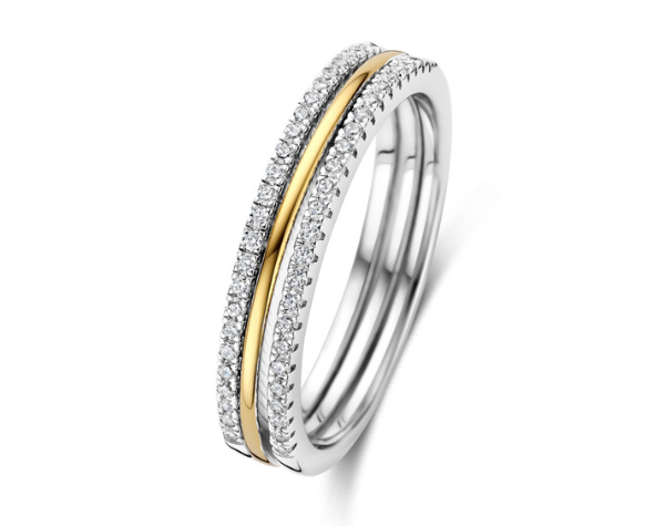 N6P71 Naiomy Silver Zilveren Ring voor Dames