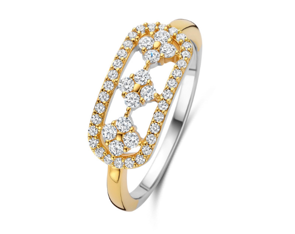 N6Q51 Naiomy Silver Zilveren Ring voor Dames
