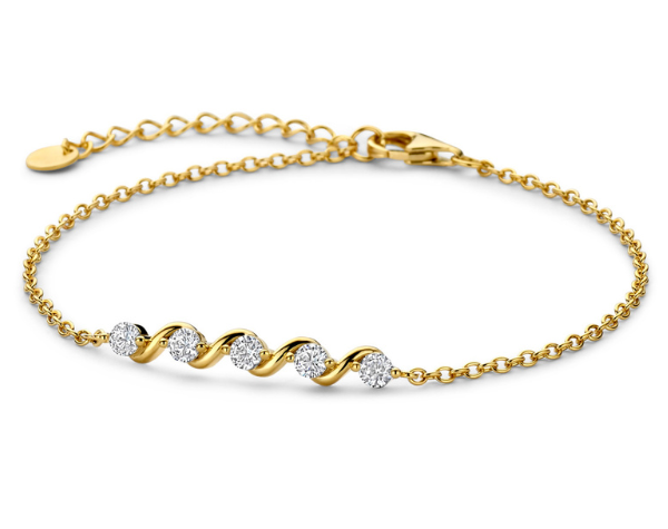 N6Q58 Naiomy Silver Zilveren Armband voor Dames