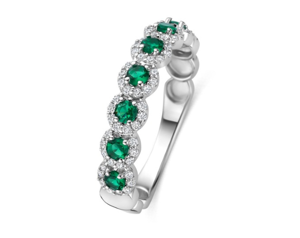 N6R57 Naiomy Silver Zilveren Ring voor Dames