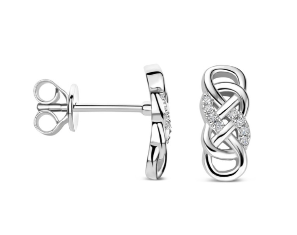 N6R65 Naiomy Silver Zilveren Oorbellen voor Dames