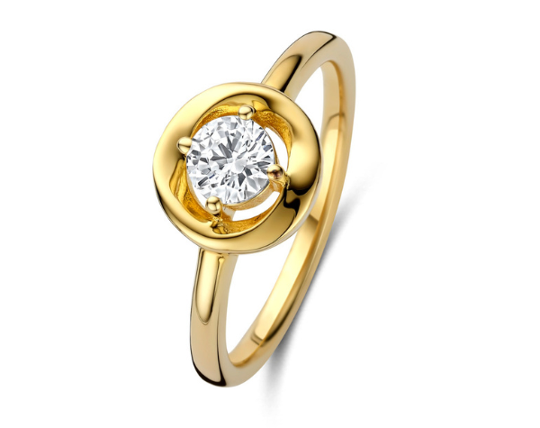 N6S51 Naiomy Silver Zilveren Ring voor Dames