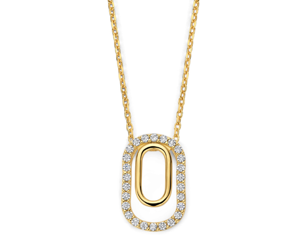 N6S65 Naiomy Silver Zilveren Ketting voor Dames
