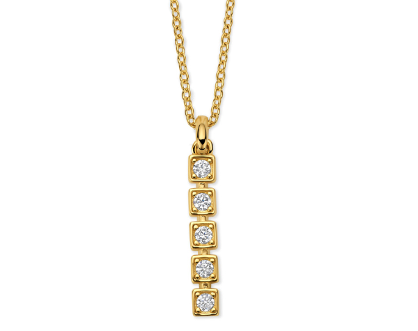 N6S68 Naiomy Silver Zilveren Ketting voor Dames