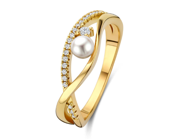 N6T51 Naiomy Silver Zilveren Ring voor Dames