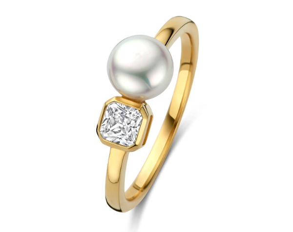 N6T59 Naiomy Silver Zilveren Ring voor Dames