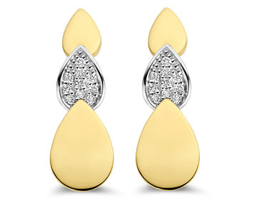 067226A Gouden oorhangers 18kt