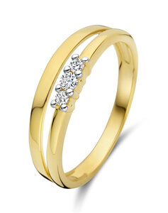067243A Gouden ring 18kt