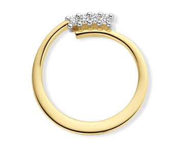 067330A Gouden hanger 18kt