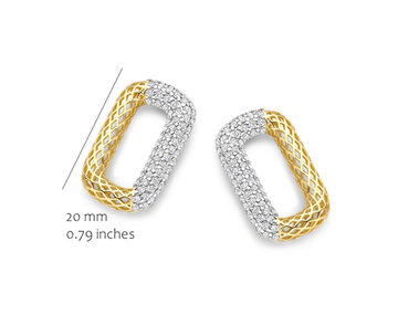 EA2608G Silver Rose juwelen